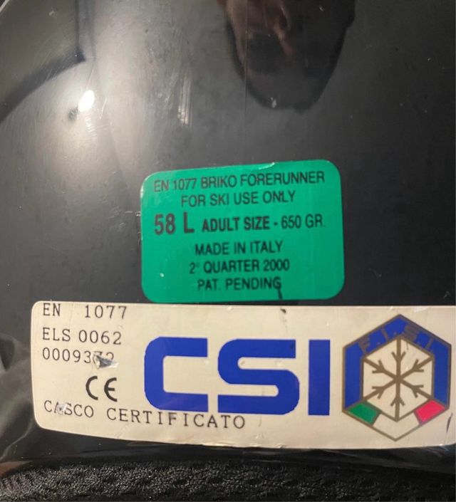 Casco sci Briko nero