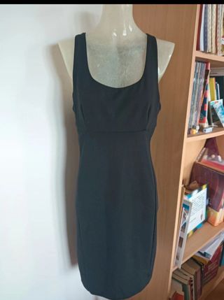 Scamiciato nero Fiona C. Taglia S