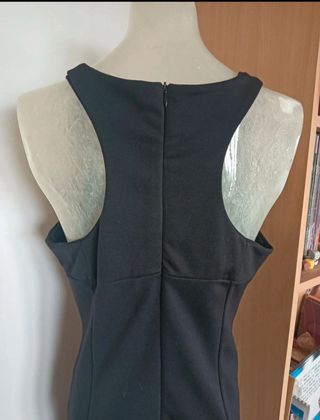 Scamiciato nero Fiona C. Taglia S