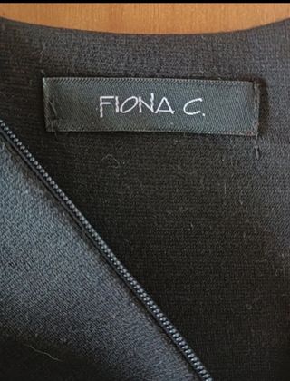 Scamiciato nero Fiona C. Taglia S