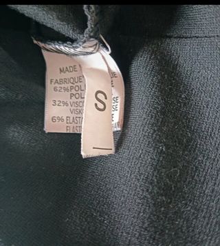 Scamiciato nero Fiona C. Taglia S