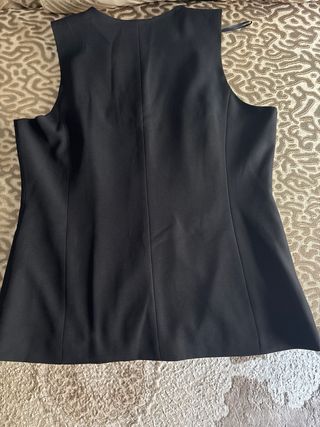 Chaleco negro elegante