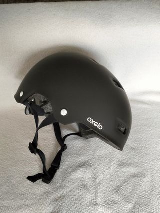 Casco Oxelo Negro Patines Skate