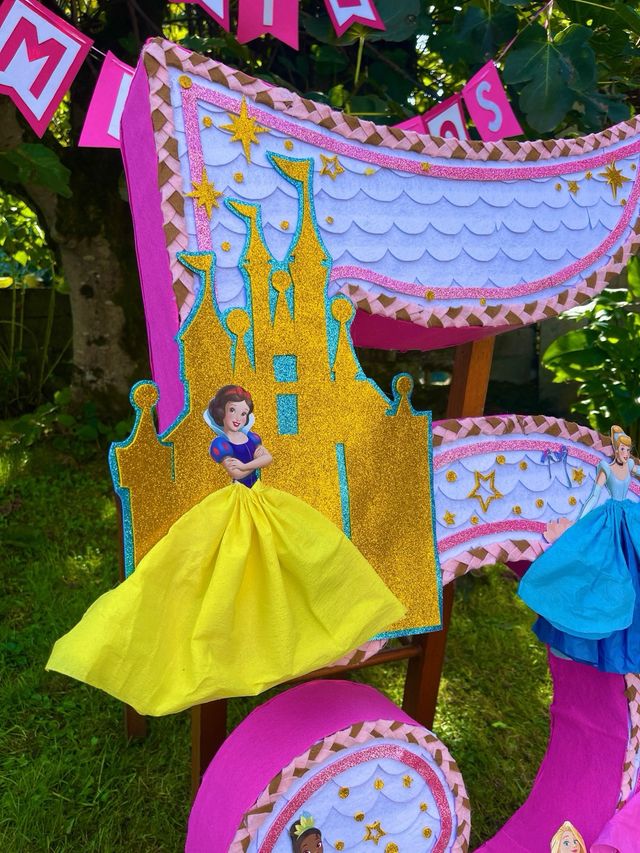 Decoración Fiesta Cumpleaños Princesas 5 Años