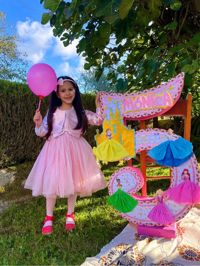 Decoración Fiesta Cumpleaños Princesas 5 Años