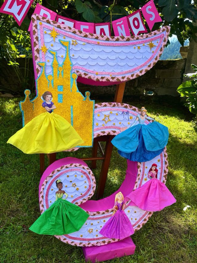 Decoración Fiesta Cumpleaños Princesas 5 Años