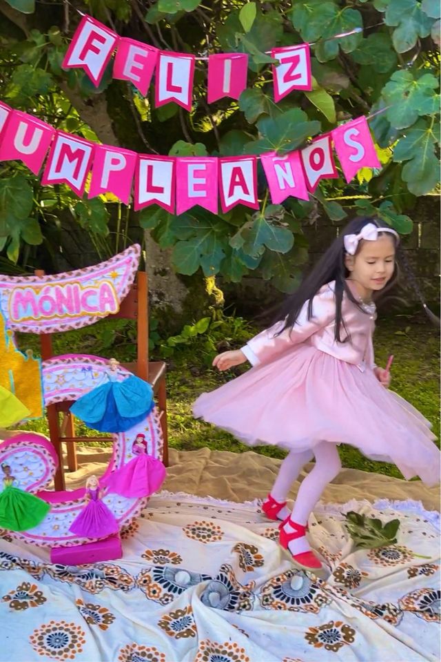 Decoración Fiesta Cumpleaños Princesas 5 Años