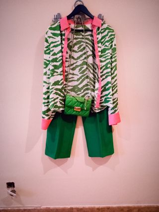 Conjunto Zara: Blusa Lola Casademunt y Pantalón