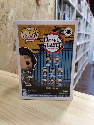 Funko Pop! Tanjiro Kamado Demon Slayer 1403 NUEVO