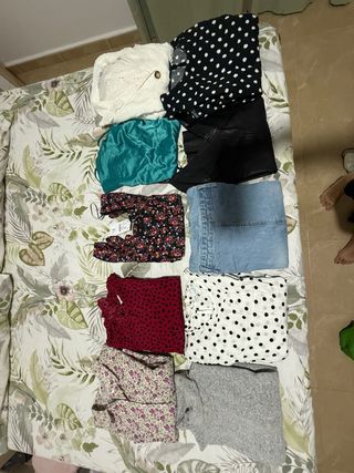 Lote 10 vestidos mujer talla L