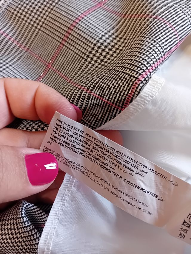 Abito bambina, fantasia grigio, 18/24 mesi