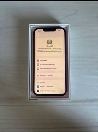 iPhone 13 Rojo 128GB Impecable
