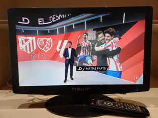 Nevir 22 TV TDT HD USB Grabador + Mando
