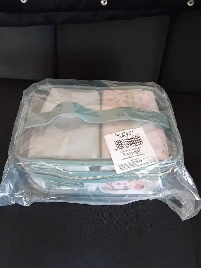 Set 3 beauty case Bottega Verde