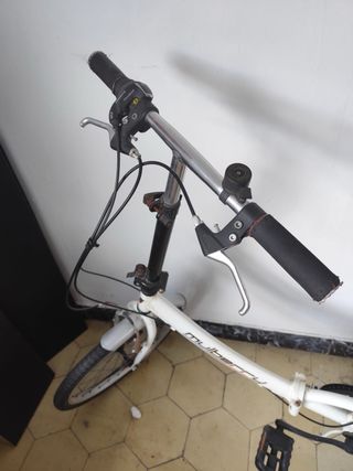 Bicicleta Plegable Mulberry Blanca