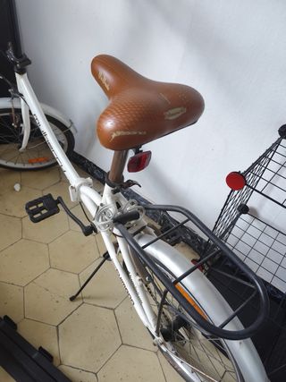 Bicicleta Plegable Mulberry Blanca