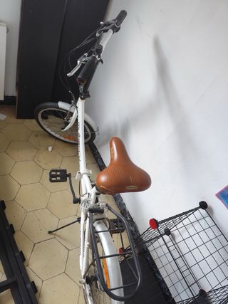 Bicicleta Plegable Mulberry Blanca