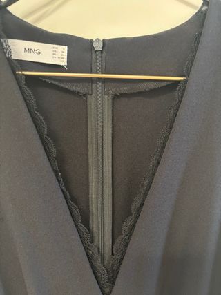 Mono corto negro Mango