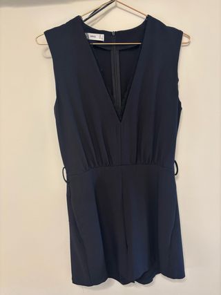 Mono corto negro Mango