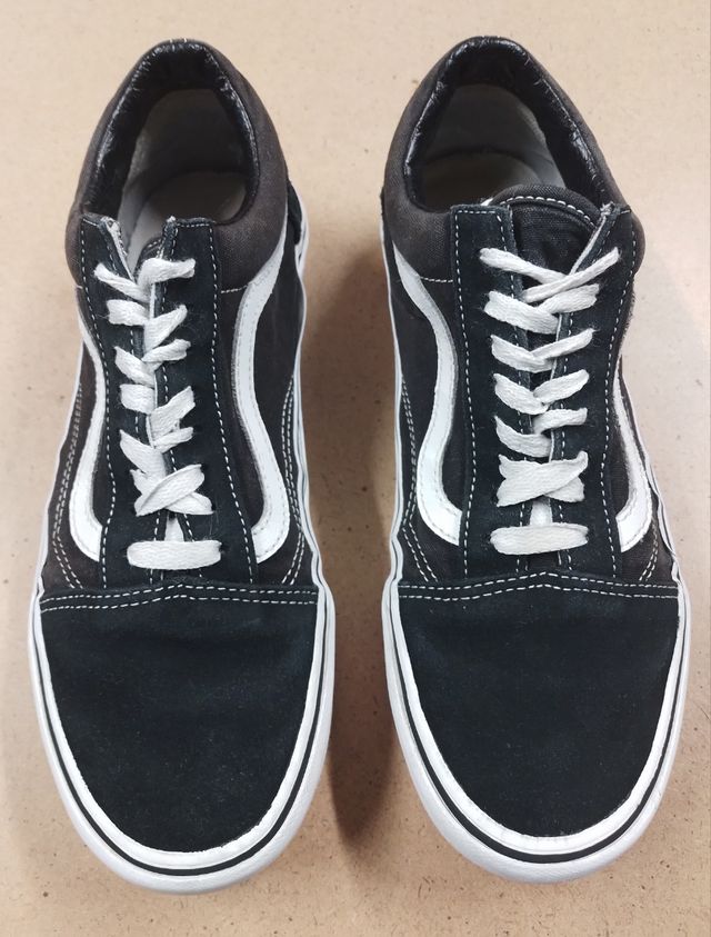 Scarpe Vans Donna Nere Bianche