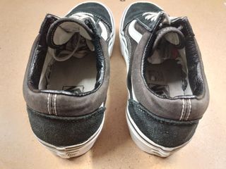 Scarpe Vans Donna Nere Bianche