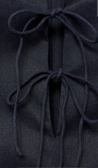 Vestido denim corto de mango