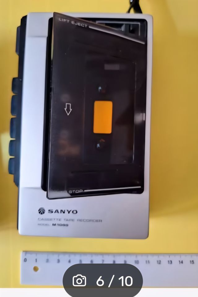 Reproductor/Grabador Cassettes Sanyo 