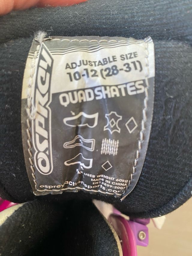 Patines ajustables talla 28-31