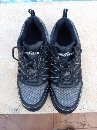 Zapatillas Goodyear seguridad negras y grises