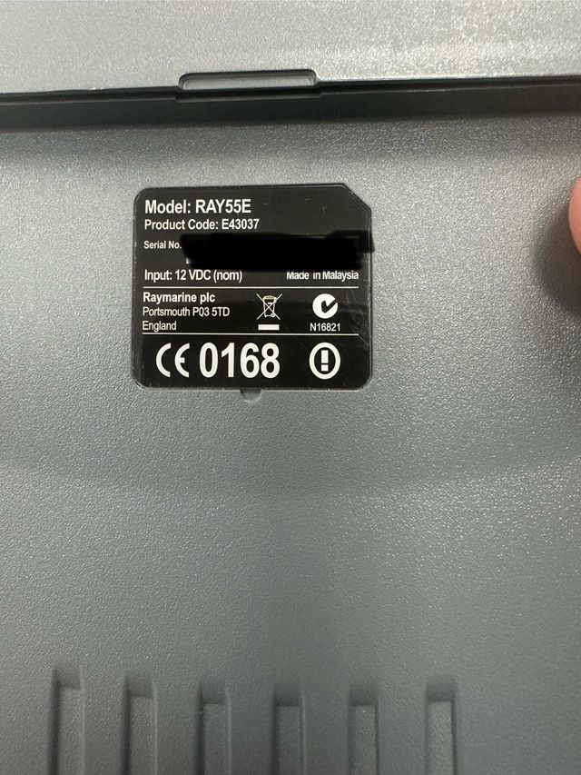 Radio VHF Marina Raymarine RAY55E