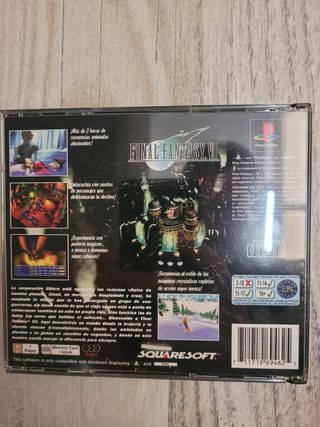 Final Fantasy VII PAL España PS1