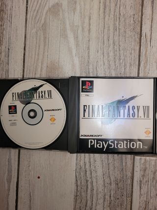 Final Fantasy VII PAL España PS1