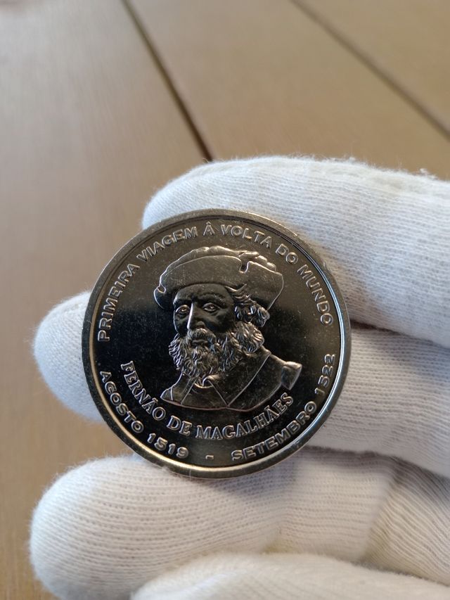 Moneda 200 Escudos S/C Portugal 2000 F. Magallanes