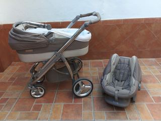 Carrito bebé y silla coche grupo 0