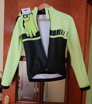 Conjunto Ciclismo Negro Talla 10 años