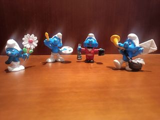 Colección 12 Figuras Pitufos
