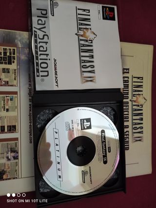 Final Fantasy IX Juego y Guía PS1