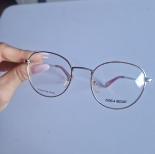 Gafas Zadig & Voltaire Montura Dorada y Roja