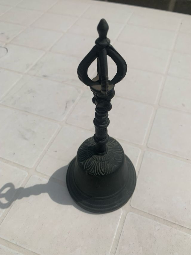 Campana antica bronzo da collezione