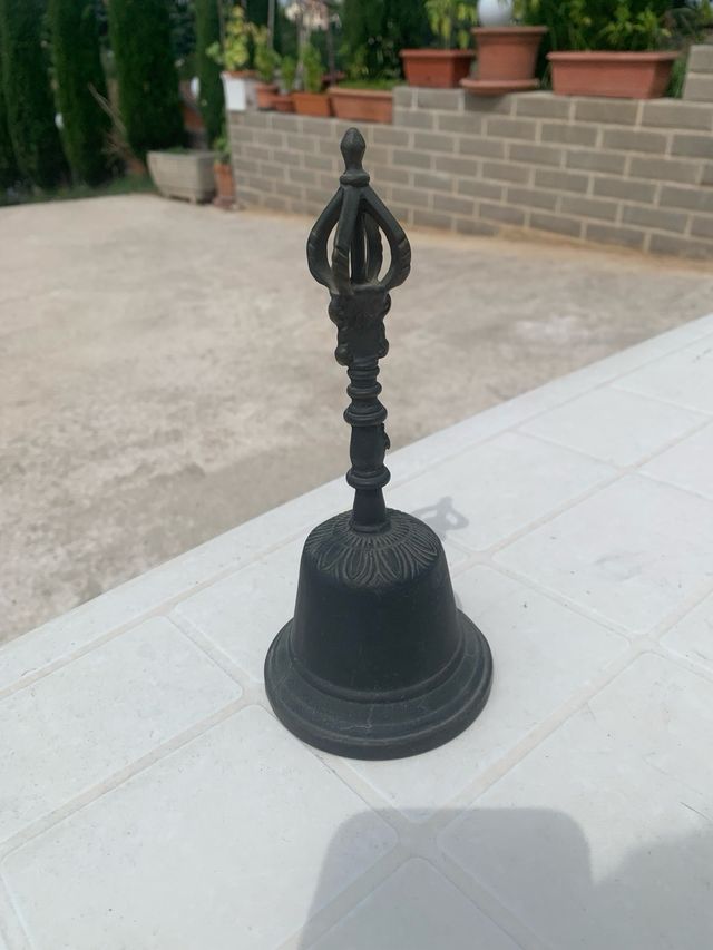 Campana antica bronzo da collezione