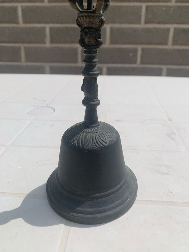 Campana antica bronzo da collezione