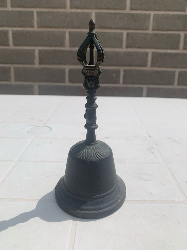 Campana antica bronzo da collezione