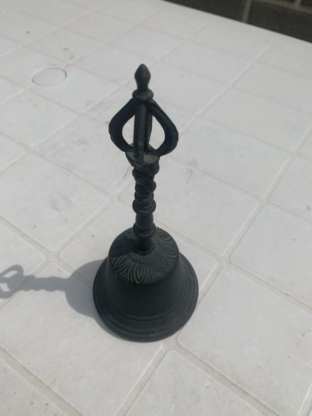 Campana antica bronzo da collezione