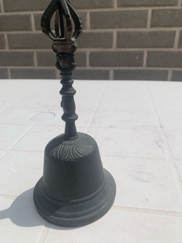 Campana antica bronzo da collezione