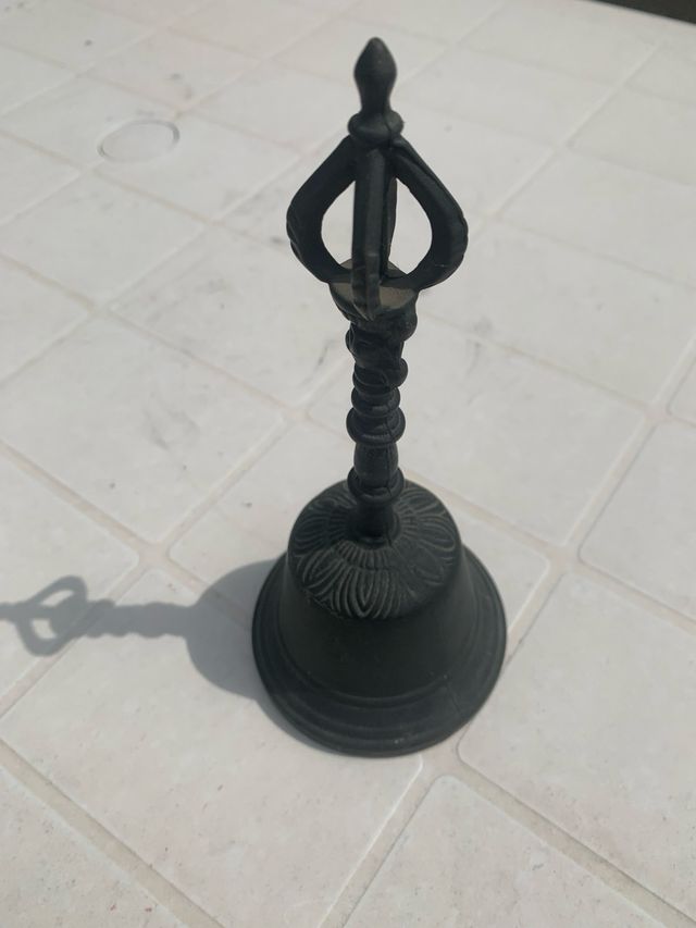 Campana antica bronzo da collezione