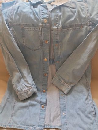 Vestido vaquero azul talla L