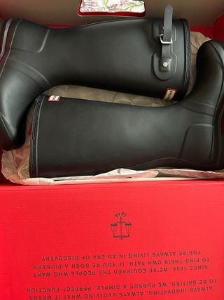 Botas Hunter Negras Talla 36 Nuevas