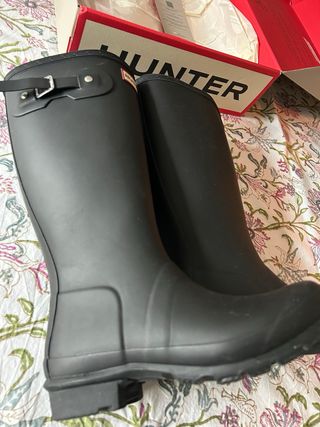Botas Hunter Negras Talla 36 Nuevas
