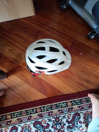 Casco Bici Blanco Talla 52-57 Ajustable