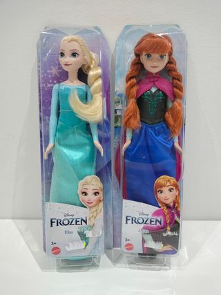 2 Muñecas Frozen Elsa y Anna Mattel NUEVAS